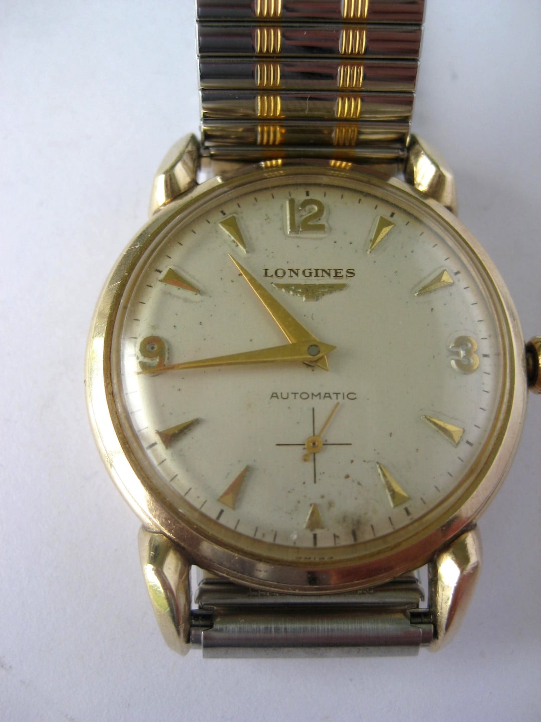 Buy Vintage Longines Gents Automatic 35mm Gold Filled Dress Watch Online in  India