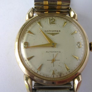 Vintage Longines Gents Automatic 35mm  Gold Filled Dress Watch