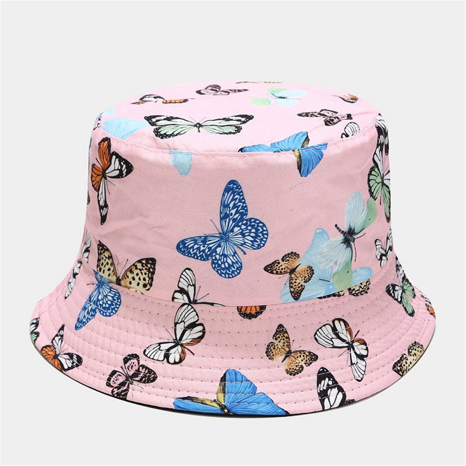 Butterfly Pattern Bucket Hat Butterfly Bucket Hat Winter Etsy