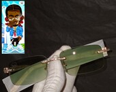 Bling sunglasses diamond sunglasses buffs iced out frames hip hop rapper shades vvs1 lab diamond bustdown rimless bamboo men woman glasses