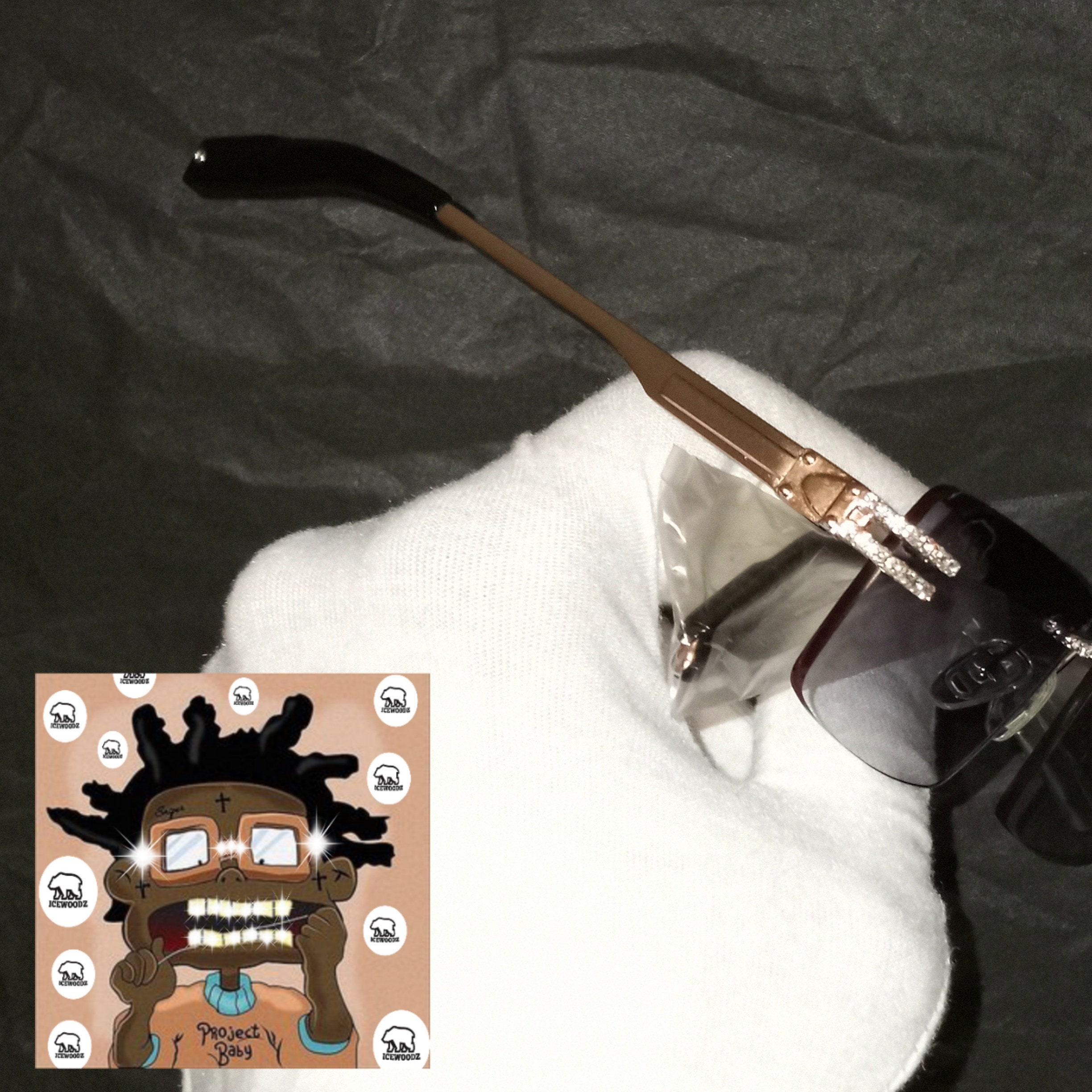 Buffs sunglasses diamond glasses buffalo horn gold frames hip Etsy