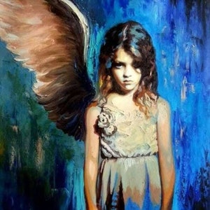 Custom Oil Portrait from Photo – Vibrant and Expressive Painting on Canvas, Meaningful Gift for Loved Ones or Personalized Home Decor