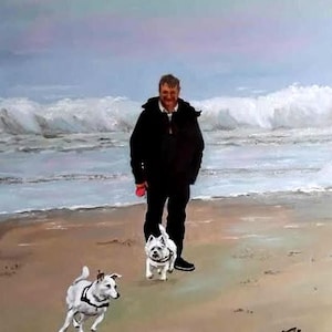 Custom Oil Portrait | Personalized Family, Child or Couple Painting | Photo to Canvas Gift | Handcrafted Fine Art
