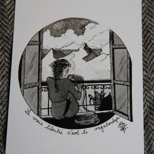 Postkarte VAGABONDAGE