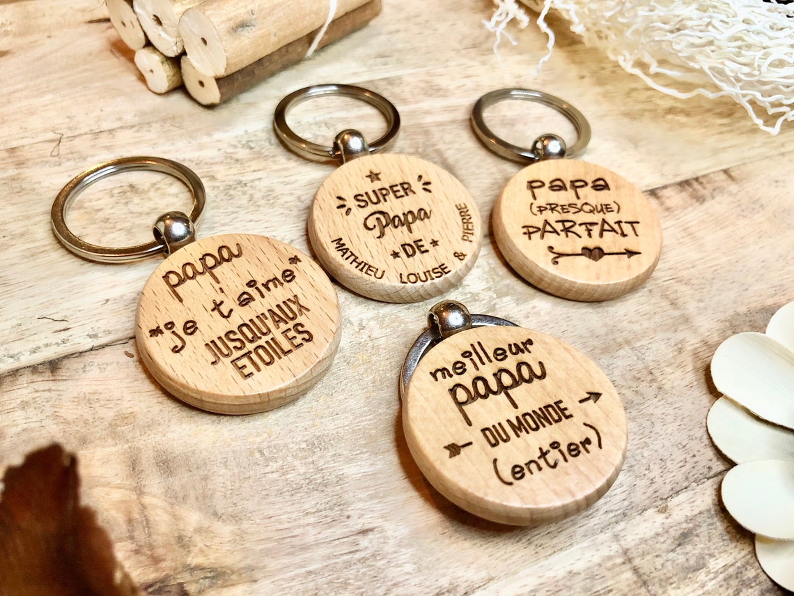 Customizable wooden key door Dad/Mom theme Mother's | Etsy