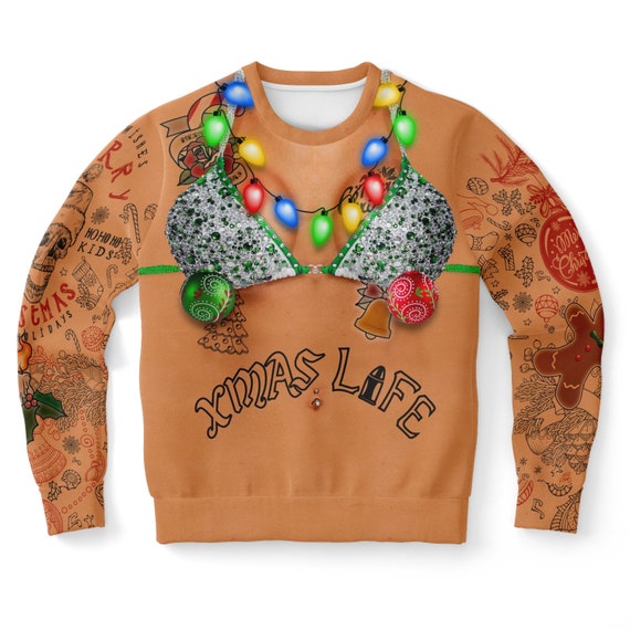 beach christmas sweater