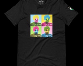 Pindlife Sidhu Moosewala Tribute Graphics T-shirt