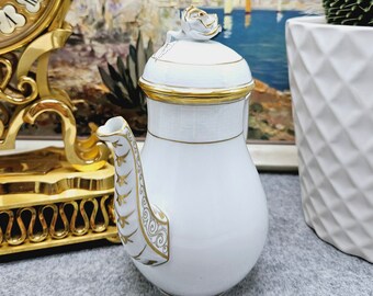 Royal, golden "Herend" porcelain coffee pot
