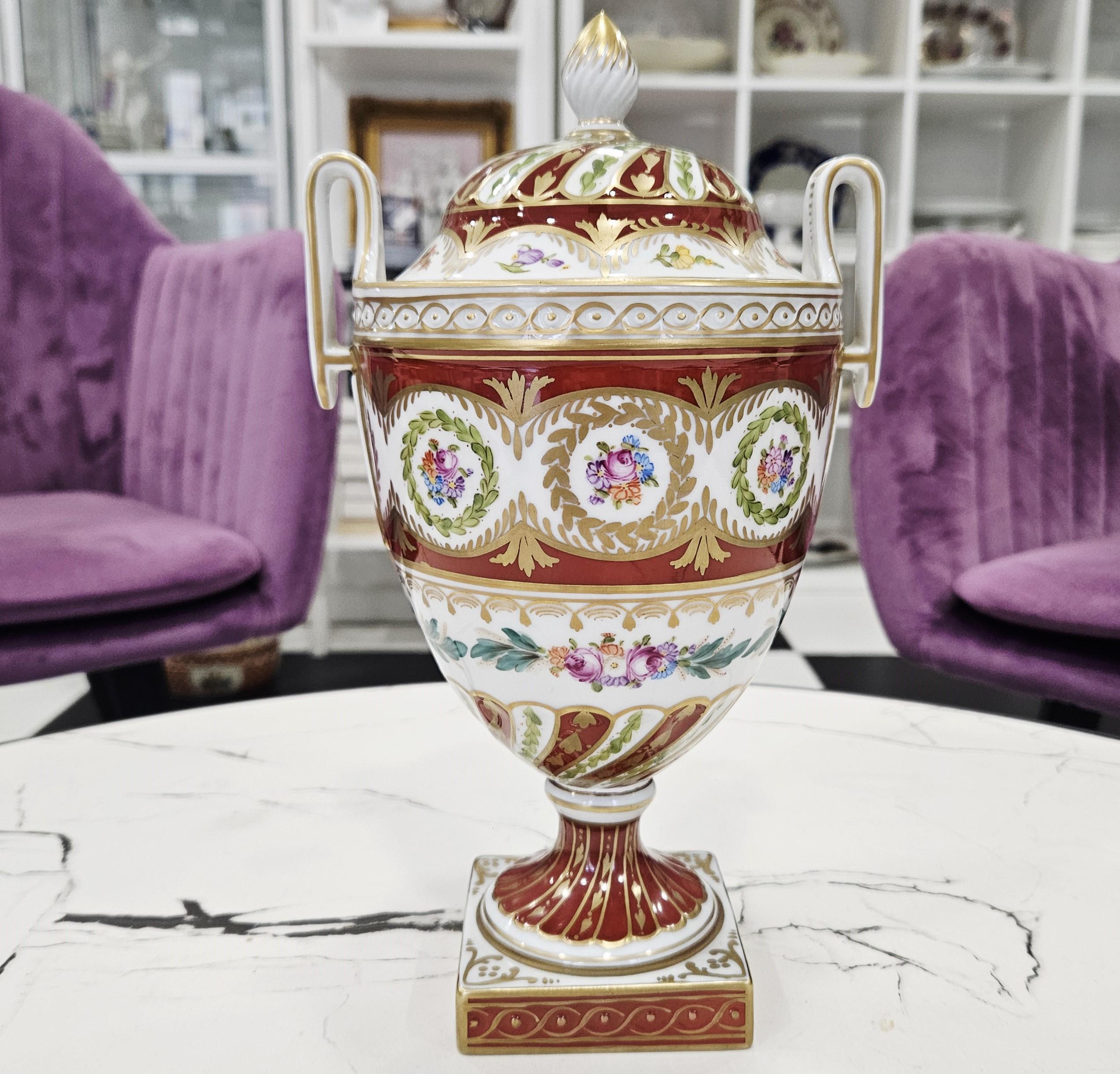 Dresden Crystal Vase - Etsy