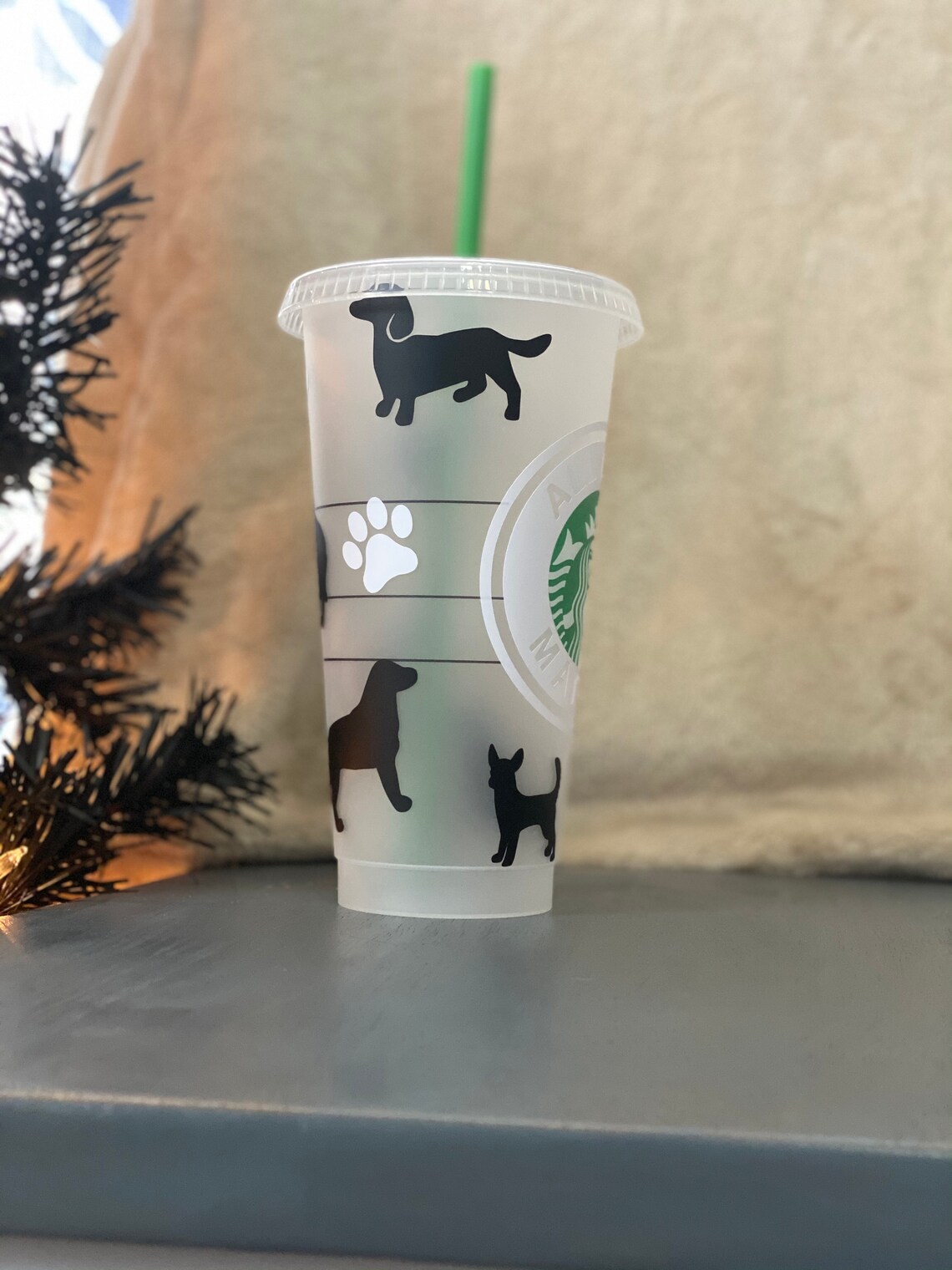 Dog Tumbler ALL DOGS MATTER Paws Custom Dog Tumbler Custom Etsy UK