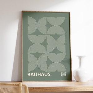 Poster Bauhaus Green | 1919 - 1923