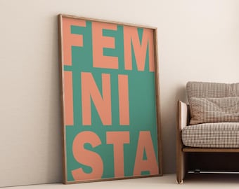 Feminisme poster – Een statement in modern design