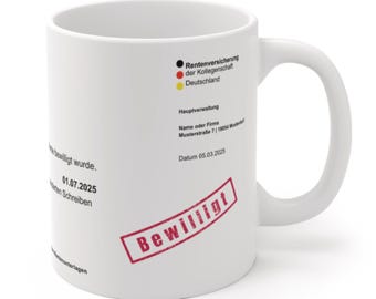 Tazza da pensione | Regalo pensione personalizzabile