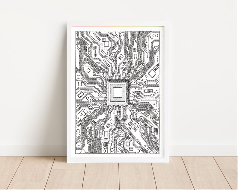 Dieses coole Poster eine CPU - der central processing unit- ist die perfekte Dekoration für alle Programmierer, Softwareentwickler und Computer Cracks.