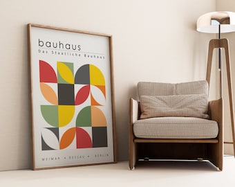 Poster Bauhaus | Weimar Dessau Berlin