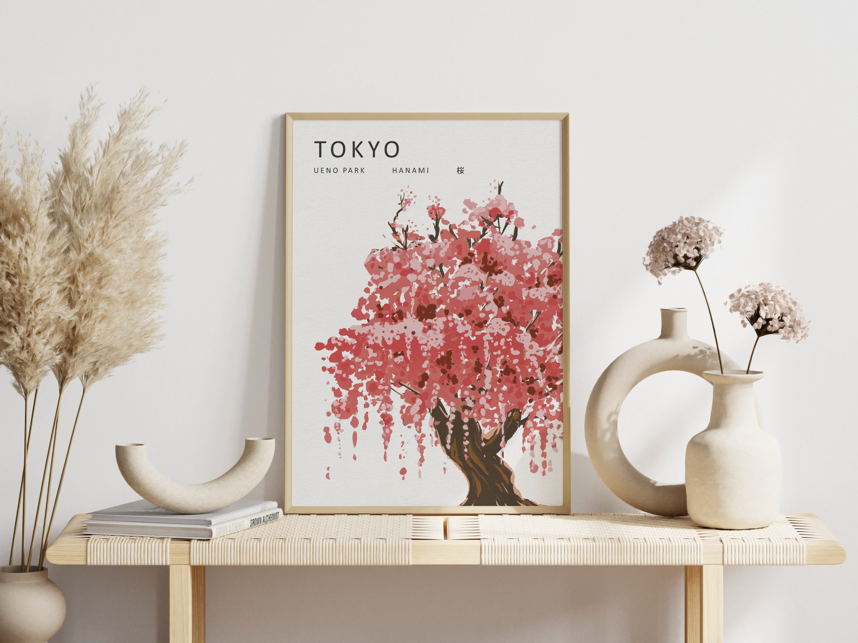 Cherry blossom poster