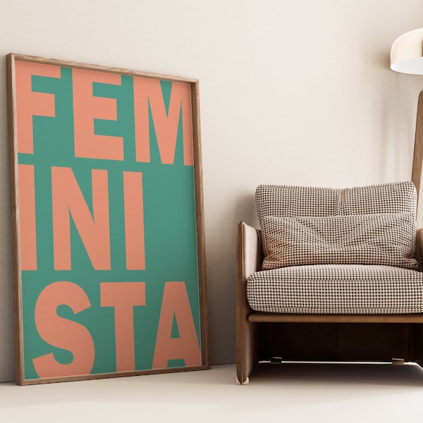 Poster Feminismus | Feminist Spruch Bild