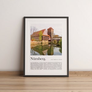 Poster Nuremberg | Franconia History