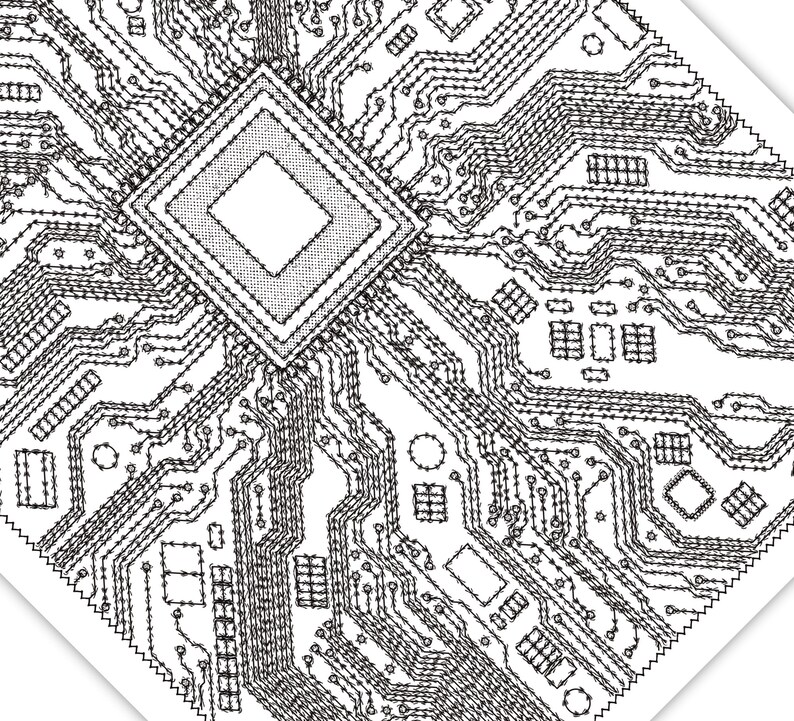 Computer CPU Poster Processor Calculator image 3