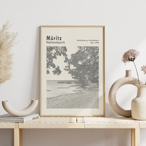 Poster Nationalpark Müritz | Mecklenburg Vorpommern
