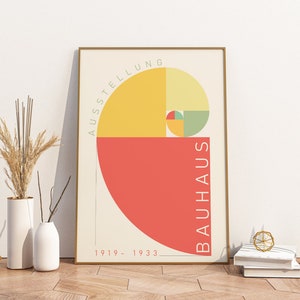 Manifesto Bauhaus | Sezione aurea di Fibonacci