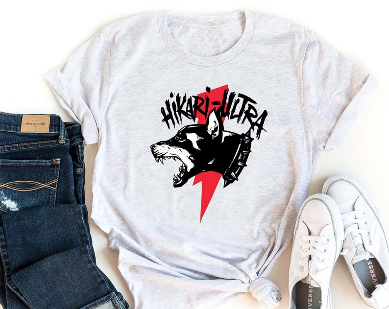 Hell or Hight Water Tee Hikari Ultra Logo T-Shirt Red Bolt Shirt Sosmula Shirt Hikari Shirt Zillakami x Sosmula Shirt Zillakami Shirt
