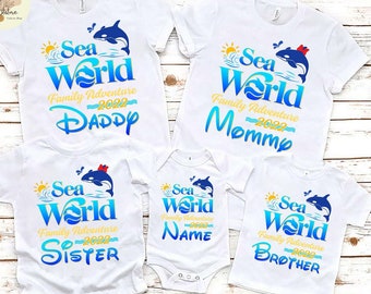 Seaworld family shirts clearance