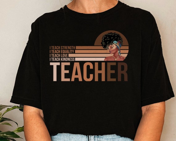 Black Teacher Shirt, Black History shirt, Juneteenth 1865 African American shirt, Black lives matter, Independence shirt, Black woman Tee