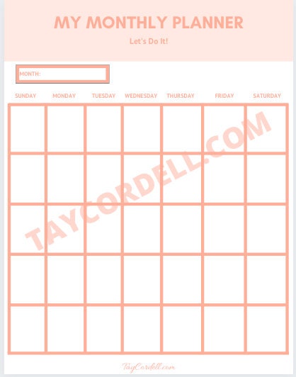 Printable PDF Weekly, Daily, and Monthly Planner. Daily Planner. Weekly ...