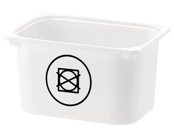 No Dryer Symbol Vinyl Label | Laundry Room Organization