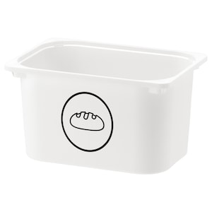 Brot | Vorratsdose | Küche | Futter | Etikette | Vinyl Aufkleber | Pantry Organisation | Trofast Variera Kuggis Ikea