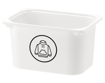 Hoodie Clothes Organising Label | Montessori Clothing Icon