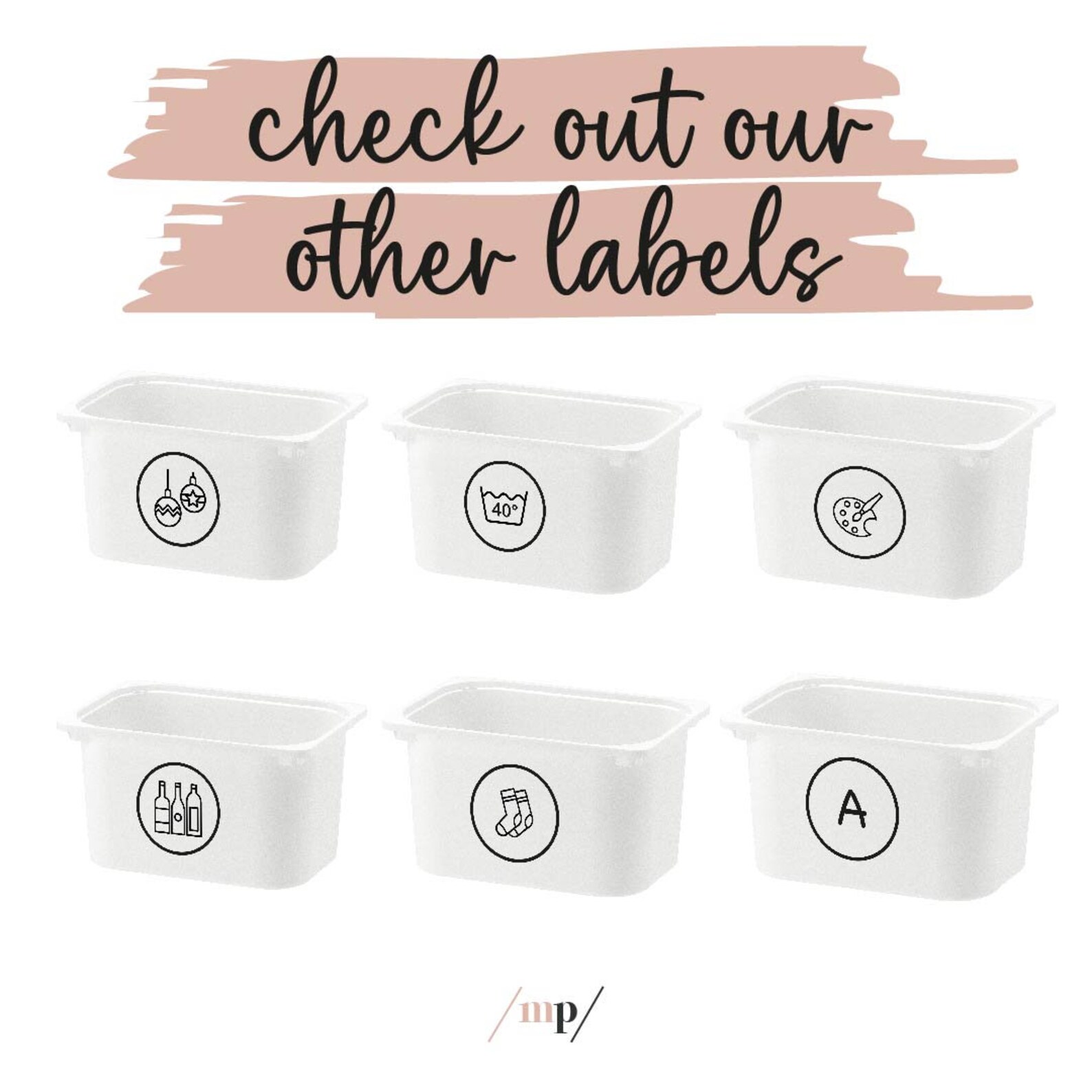 Tableware Vinyl Label | Kitchen Pantry Organization - Etsy