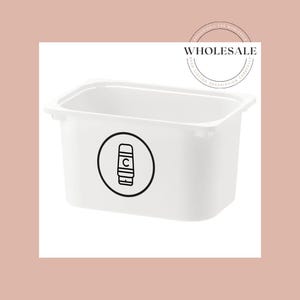 GROßHANDEL | 10x Haarspülung | Haarspülung | Seife | Dusche | Hygiene | Badezimmer Organisation | Etikett für die Heimorganisation | Vinyl-Etiketten | Visuelles Etikett