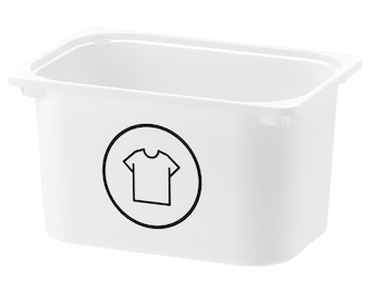 Tshirt Clothes Vinyl Organizing Label | Montessori Clothing Icons