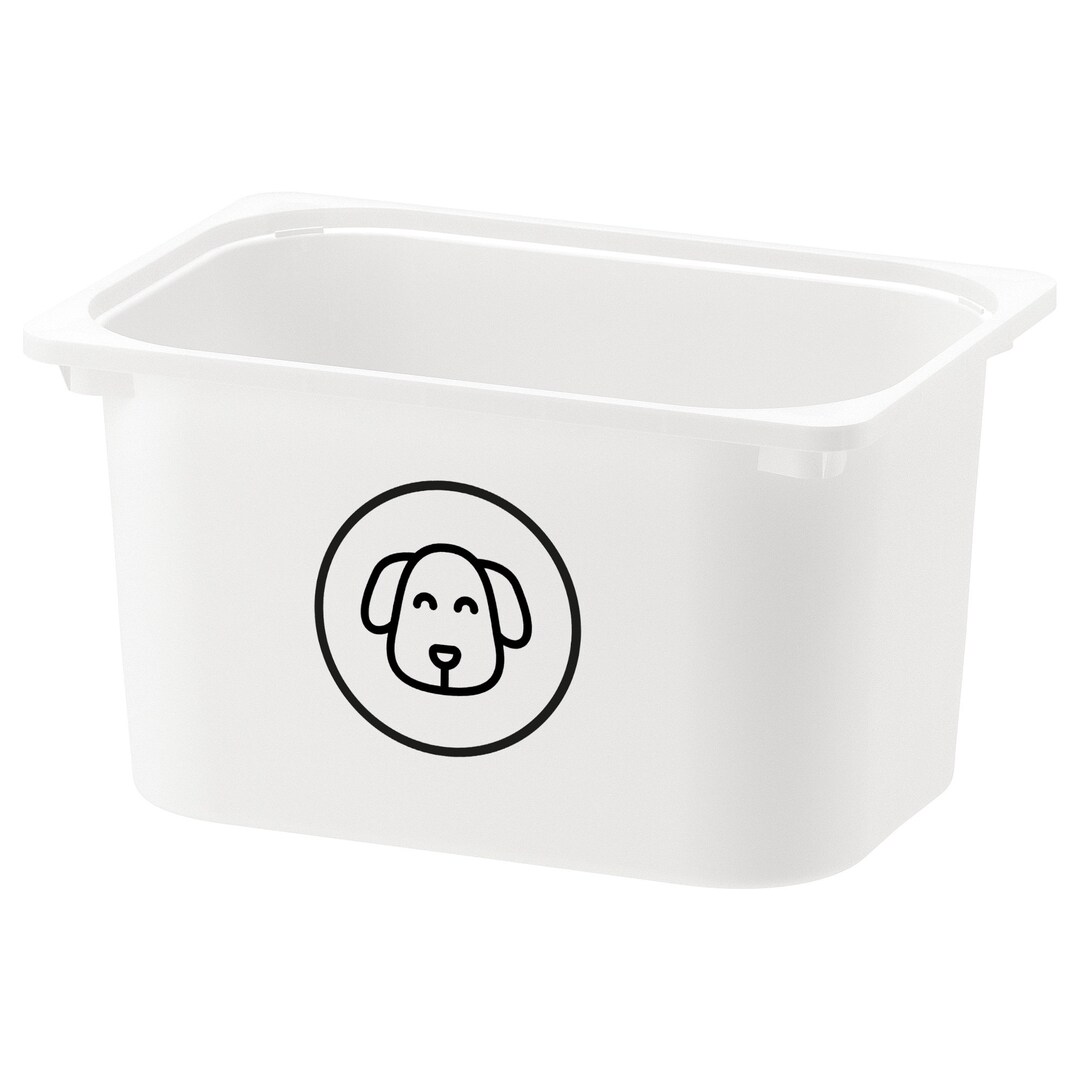 Dog Vinyl Label | Pet Food Storage, Home Organization - Etsy Australia