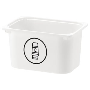 Haarspülung | Haarspülung | Seife | Dusche | Hygiene | Badezimmer Organisation | Etikett für die Heimorganisation | Vinyl-Etiketten | Trofast Variera Kuggis Ikea