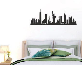 Skyline New York Metall