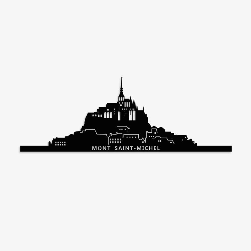 ★Le Mont Saint Michel★ Logo Big Tote_Ivory Mont Saint Michel France 1091 Weekender Tote Bag by Jack