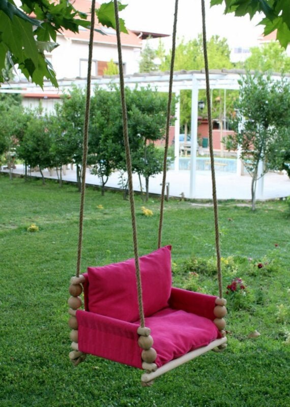 Baby wooden swing chair new arrivals