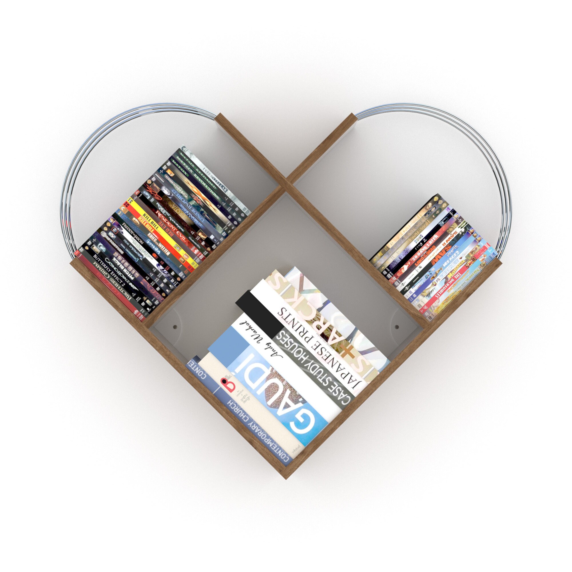 Shelf Decorative Wall Shelf Bookshelf 3 Section Gift For | Etsy