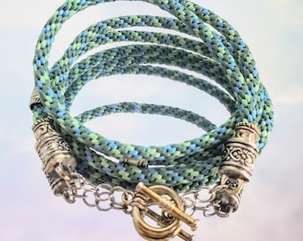 Kumihimo Wrap Bracelet braided