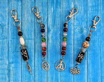 Charm Clips | Jeans Charm Clips |Purse Charm Jewelry | Wardrobe Bling | Bag Tag | Backpack Clip Decoration | Zipper Pull