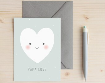 Carte PAPA LOVE