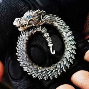 Dragon Bracelet Gift, Handmade Three Dimensional Dragon Pattern ...