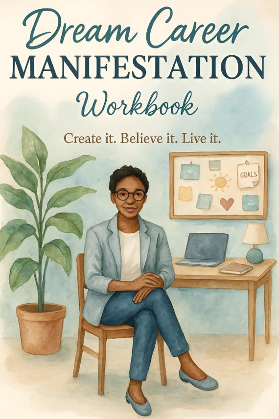 Dream Career Manifestation Workbook, Job Guide (PDF)