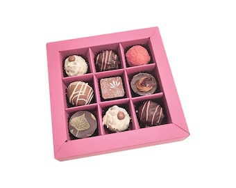 Chocolates in a square box