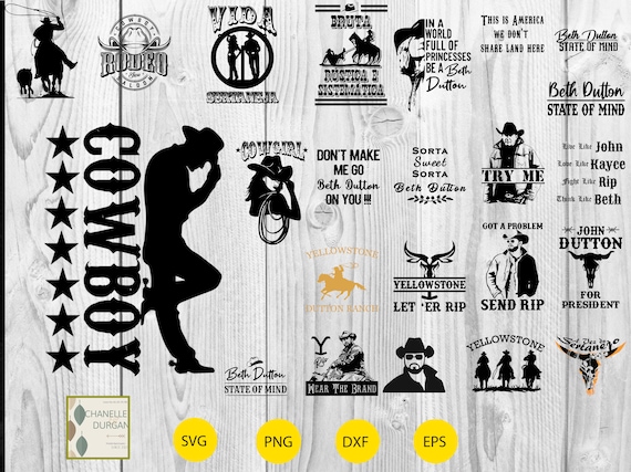 Download Clip Art Yellowstone Svg Cricut Clipart Huge Bundle Svg Beth Dutton Button Ranch Rip Svg Svg Files For Silhouette Yellowstone Svg Png Bundle Art Collectibles