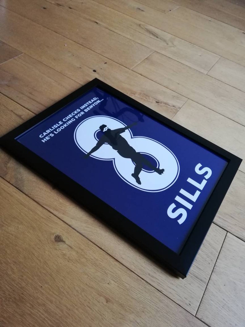 Sills 8 by TorquayTalk Torquay United Football Print image 0