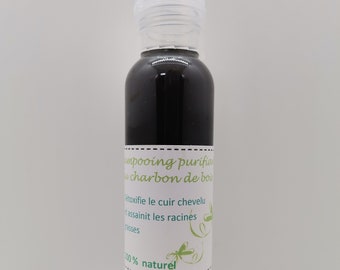 Charcoal purifying shampoo